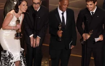 oscars tie sees the singers and two people exchanging saliva win best live action short film oscars tie sees the singers and two people exchanging saliva win best live action short film