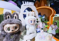 a labubu display at a mart in china photo reuters a labubu display at a mart in china photo reuters