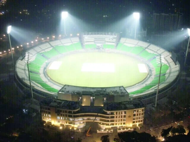 the beautifully renovated gaddafi stadium will have the honour of hosting icc women s cricket world cup qualifiers next month photo afp the beautifully renovated gaddafi stadium will have the honour of hosting icc women s cricket world cup qualifiers next month photo afp