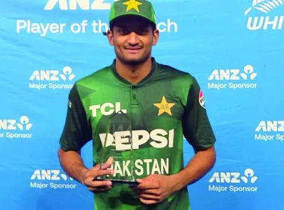 debutant hasan lifts pak in first odi debutant hasan lifts pak in first odi