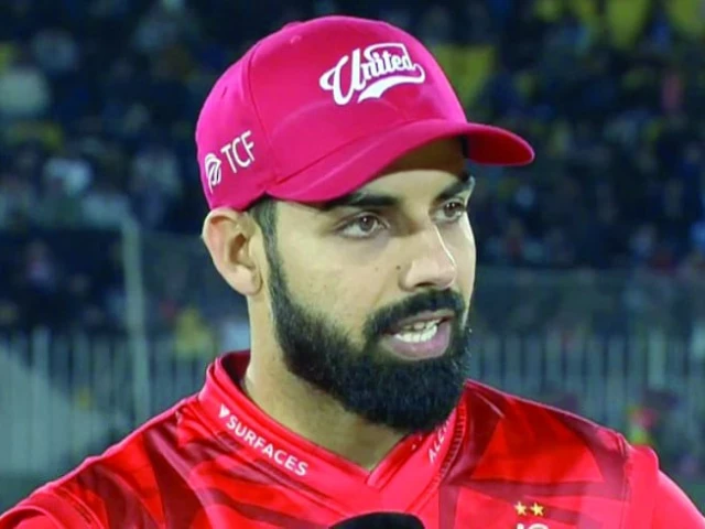 islamabad united skipper shadab khan has impressed critics with his leadership skills in hbl psl x photo afp islamabad united skipper shadab khan has impressed critics with his leadership skills in hbl psl x photo afp