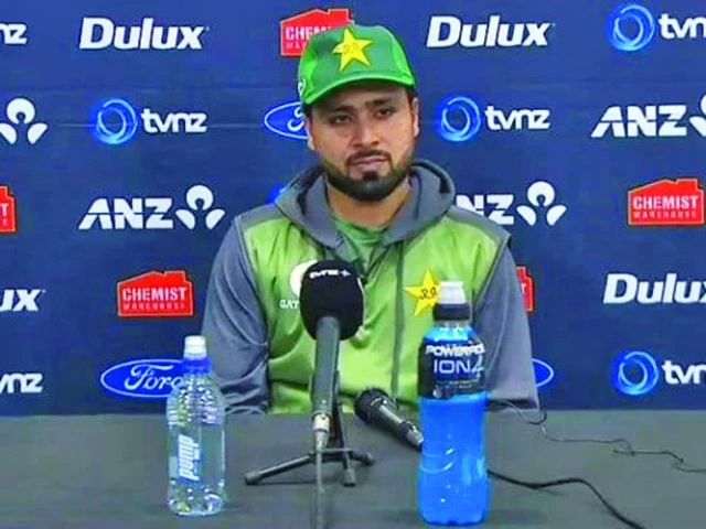all rounder faheem ashraf speaks at post match presser after pakistan s 84 run defeat in the second odi against new zealand on wednesday photo afp all rounder faheem ashraf speaks at post match presser after pakistan s 84 run defeat in the second odi against new zealand on wednesday photo afp