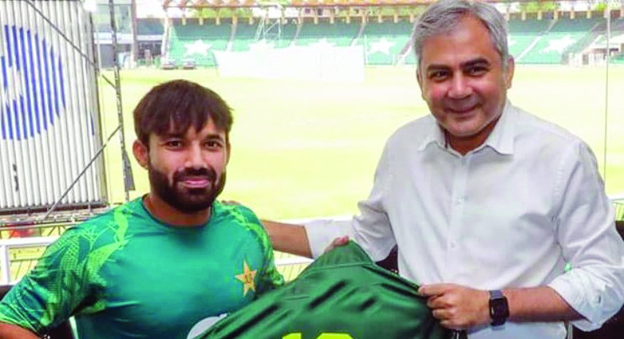 pcb chairman mohsin naqvi says pak odi skipper mohammad rizwan is a true patriot and will win ct 2025 for the hosts photo afp