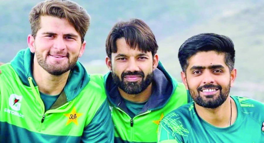captain mohammad rizwan babar azam and shaheen afridi must lift their game to bring success to pakistan on the west indies tour photo afp