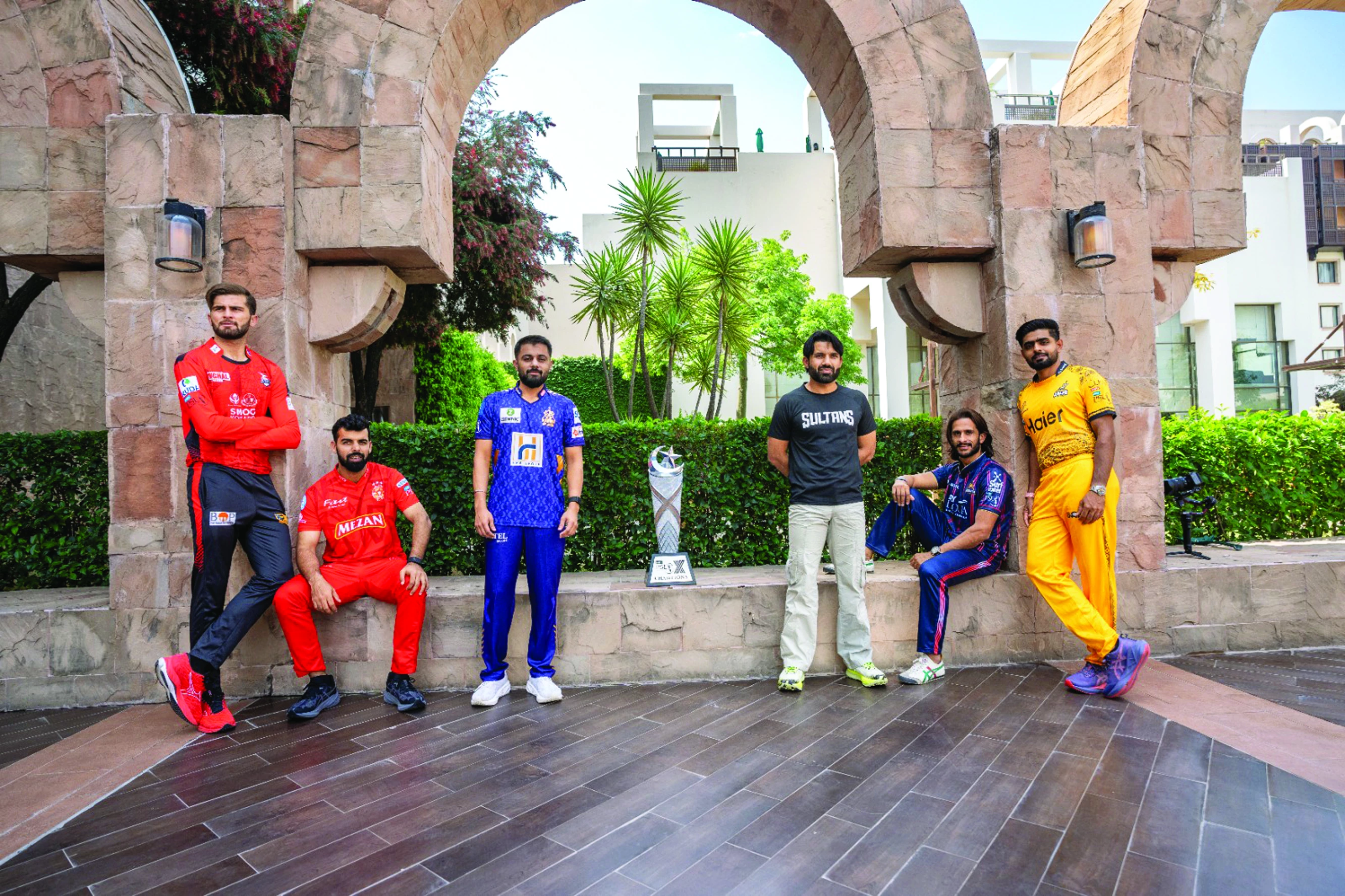 the captains of all six psl teams are excited for the tenth edition which promises blockbuster contests from april 11 to may 18 photo pcb the captains of all six psl teams are excited for the tenth edition which promises blockbuster contests from april 11 to may 18 photo pcb