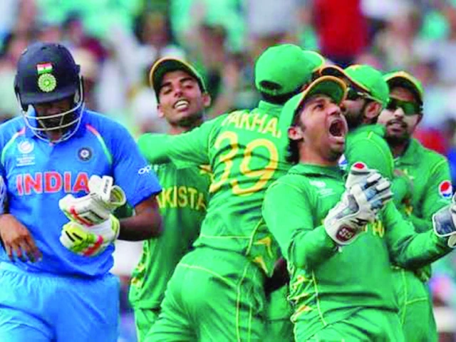 skipper sarfaraz ahmed celebrates with teammates as pakistan beat india in the 2017 champions trophy final in england photo reuters skipper sarfaraz ahmed celebrates with teammates as pakistan beat india in the 2017 champions trophy final in england photo reuters