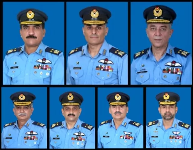 the promoted air officers included air vice marshal farooq zamir afridi air vice marshal aurangzeb ahmed air vice marshal taimur iqbal air vice marshal hakim raza air vice marshal tariq mahmood ghazi air vice marshal mohsin mahmood and air vice marshal tahir mahmood photo app the promoted air officers included air vice marshal farooq zamir afridi air vice marshal aurangzeb ahmed air vice marshal taimur iqbal air vice marshal hakim raza air vice marshal tariq mahmood ghazi air vice marshal mohsin mahmood and air vice marshal tahir mahmood photo app