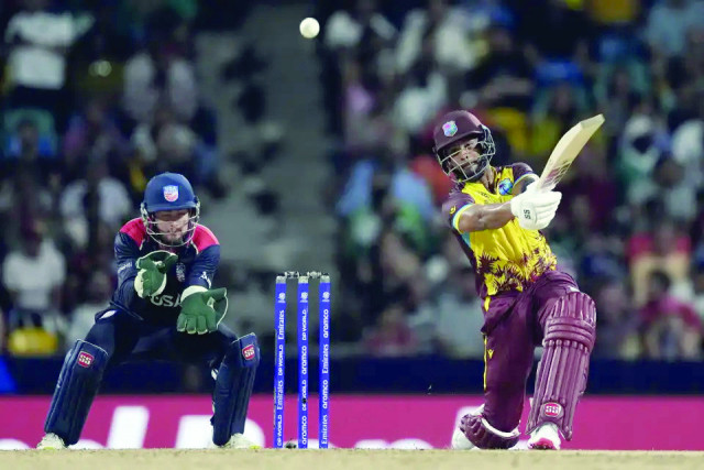 hope stars as west indies crush usa hope stars as west indies crush usa