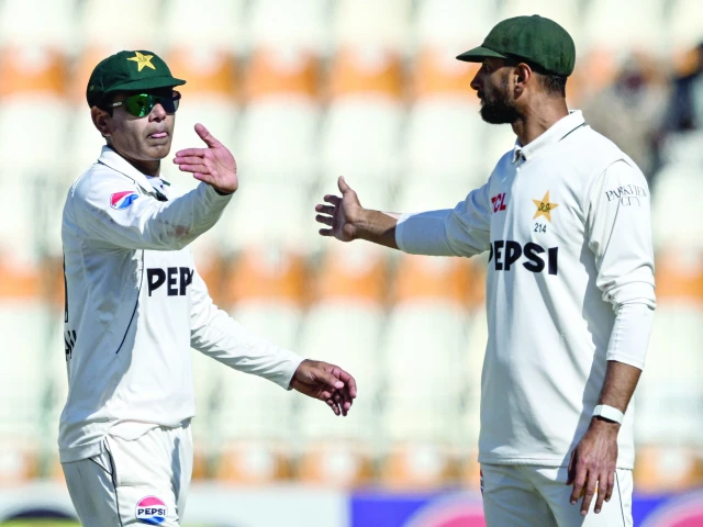 wi earn slender lead over pak wi earn slender lead over pak