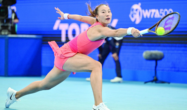 zheng downs shnaider to book tokyo final zheng downs shnaider to book tokyo final