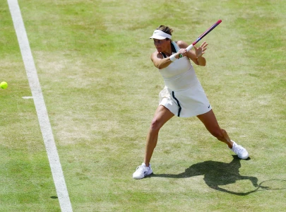 rybakina dumped out of queen s by qualifier maria