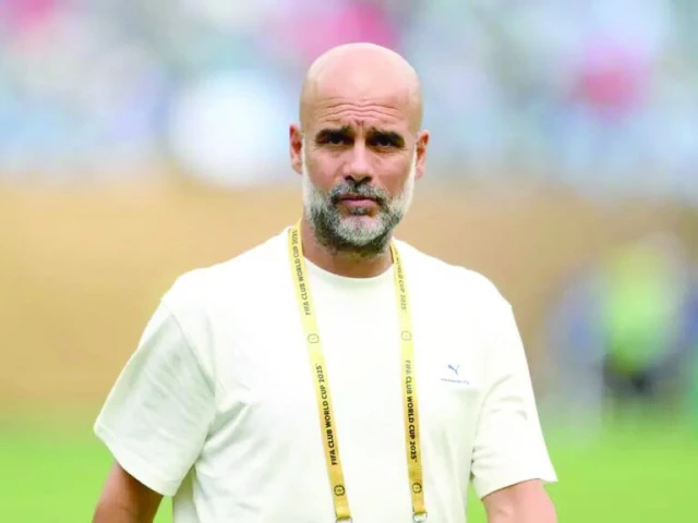 manchester city coach pep guardiola says he must trim his squad down to size after the club world cup photo afp manchester city coach pep guardiola says he must trim his squad down to size after the club world cup photo afp