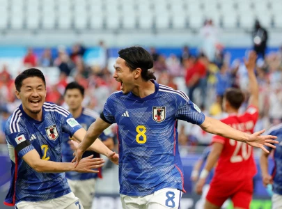 minamino s brace helps japan win asian cup opener minamino s brace helps japan win asian cup opener