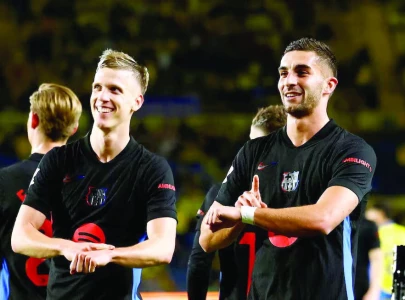 barca post narrow win to reclaim liga lead barca post narrow win to reclaim liga lead