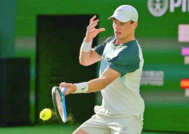jack draper hits a shot as he defeated carlos alcaraz in three sets during his semifinal match at the bnp paribas open at the indian well tennis garden photo jayne kamine oncea imagn