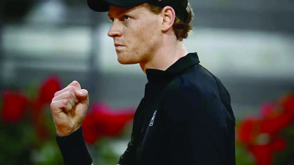 jannik sinner was in ominous form in reaching the italian open semi finals photo afp