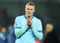 manchester city s erling haaland applauds their fans after the premier league match with brentford on january 14 photo reuters file