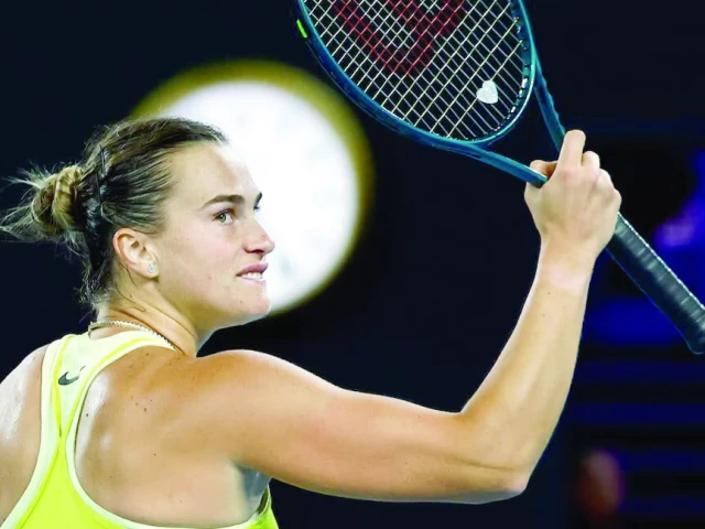 aryna sabalenka reacts during the final against madison keys at the women s singles final of the australian open at melbourne park on january 25 photo reuters aryna sabalenka reacts during the final against madison keys at the women s singles final of the australian open at melbourne park on january 25 photo reuters