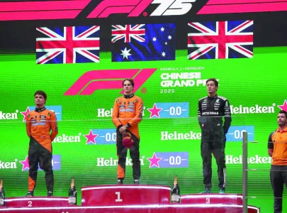 piastri leads mclaren one two in china piastri leads mclaren one two in china