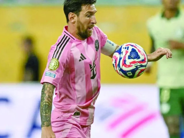lionel messi will come up against his old club paris saint germain with inter miami in the last 16 photo afp lionel messi will come up against his old club paris saint germain with inter miami in the last 16 photo afp