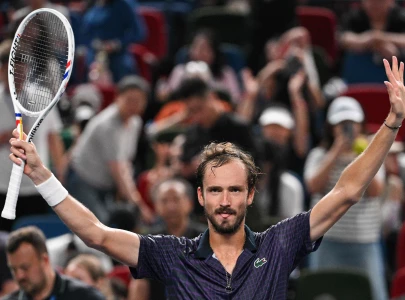 resilient medvedev cruises into shanghai semifinal resilient medvedev cruises into shanghai semifinal
