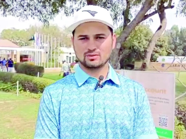 ahmed baig on day 3 of the 4th rashid d habib memorial national professional golf tournament at karachi golf club photo courtesy organisers ahmed baig on day 3 of the 4th rashid d habib memorial national professional golf tournament at karachi golf club photo courtesy organisers