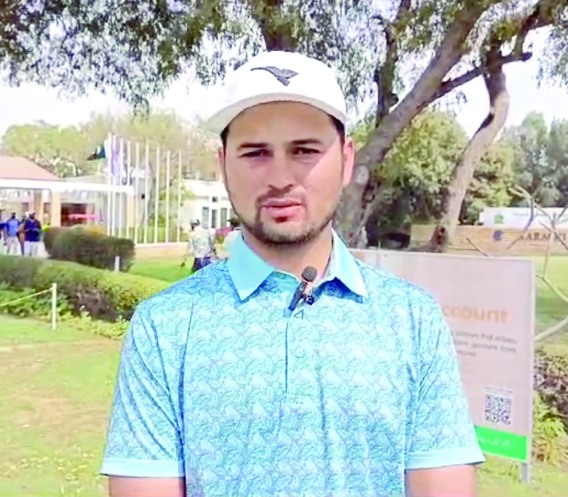 ahmed baig on day 3 of the 4th rashid d habib memorial national professional golf tournament at karachi golf club photo courtesy organisers ahmed baig on day 3 of the 4th rashid d habib memorial national professional golf tournament at karachi golf club photo courtesy organisers