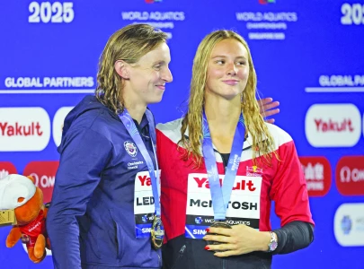 ledecky reigns over mcintosh ledecky reigns over mcintosh