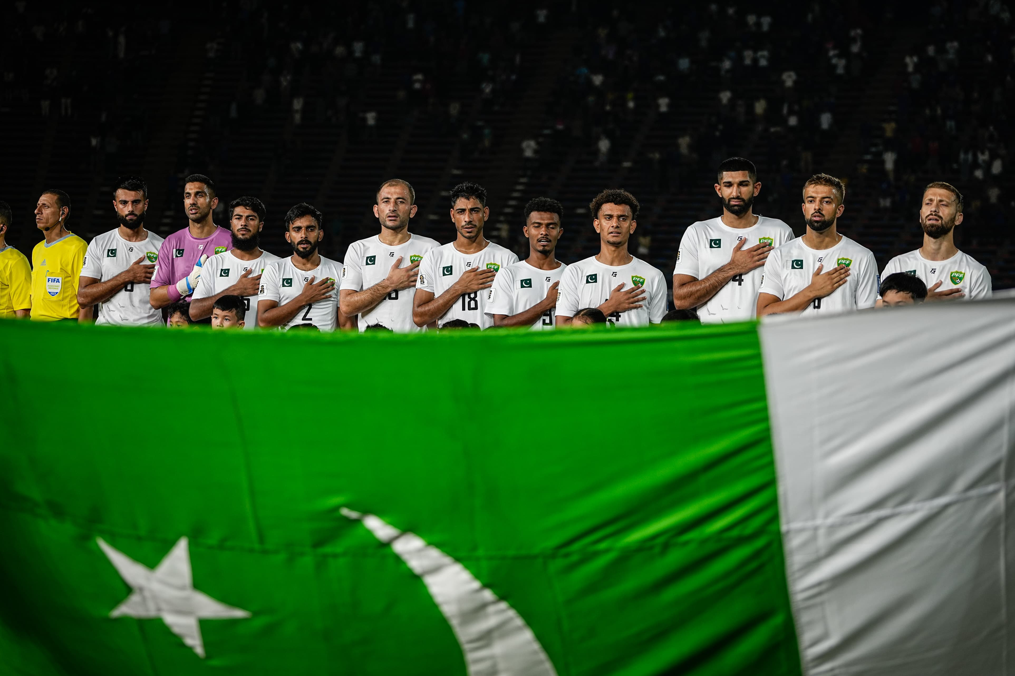 pakistan does not have a world class football stadium despite despite football being a popular sport photo coutesy pff nc