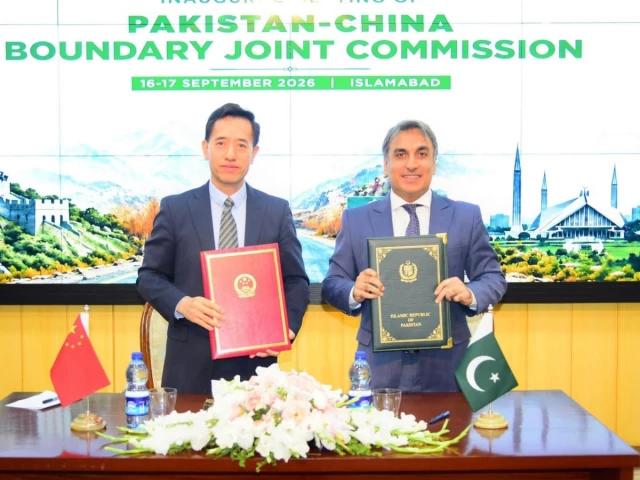 Pakistan, China activate Boundary Joint Commission in inaugural meeting