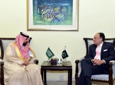 finance minister saudi envoy explore economic cooperation