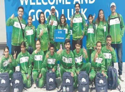 pak delegation reaches turin for winter special games