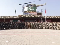 the 13th pakistan united states bilateral joint exercise inspired gambit 2026 commenced on 09 january 2026 at the national counter terrorism centre nctc pabbi screengrab
