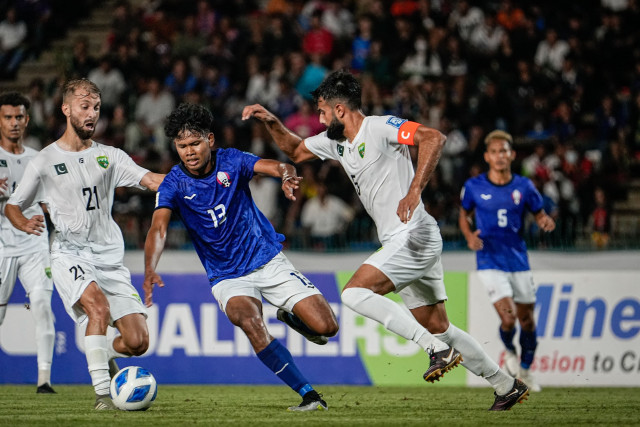 pakistan takes on cambodia in the home leg of the fifa world cup qualifiers pakistan takes on cambodia in the home leg of the fifa world cup qualifiers