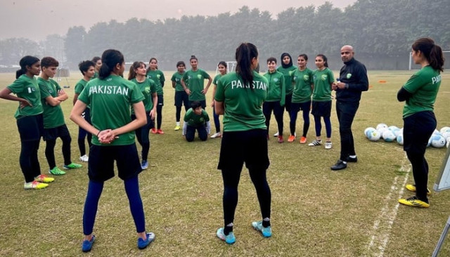 45 female footballers show up for trials 45 female footballers show up for trials