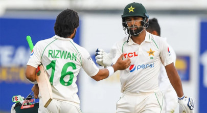 shafique hundred helps pakistan pull off big chase in first sri lanka test shafique hundred helps pakistan pull off big chase in first sri lanka test