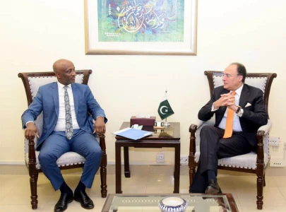 aurangzeb discusses debt restructuring climate challenges with un officials