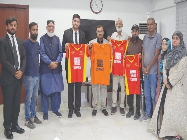 colourful basketball kits being unveiled by tariq nizamani of sswmb for the inter academy boys and girls basketball tournament kba officials are also seen photo kba colourful basketball kits being unveiled by tariq nizamani of sswmb for the inter academy boys and girls basketball tournament kba officials are also seen photo kba