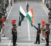 pakistani rangers and indian border security force officers at the pakistan india joint check post at wagah border near lahore photo reuters pakistani rangers and indian border security force officers at the pakistan india joint check post at wagah border near lahore photo reuters