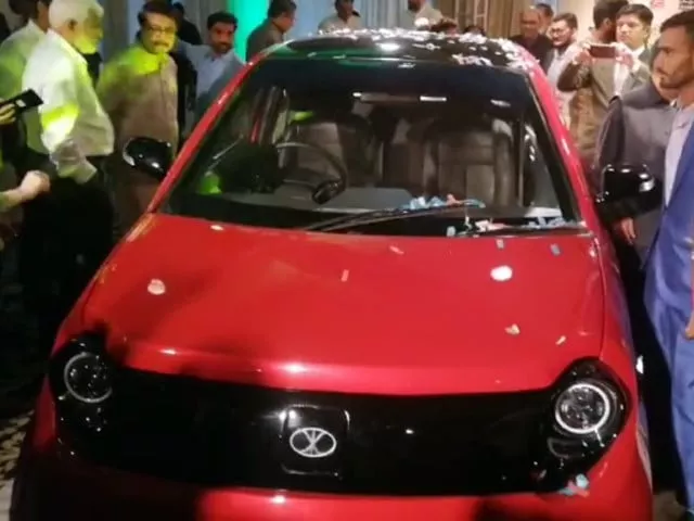 first locally produced electric car launched in pakistan first locally produced electric car launched in pakistan