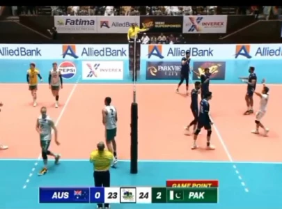 pakistan clinch volleyball series against australia with back to back wins pakistan clinch volleyball series against australia with back to back wins