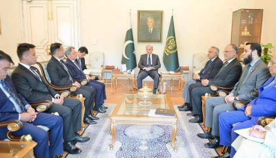 prime minister shehbaz sharif meets pakistani astronauts in islamabad on april 23 2026 photo pmo prime minister shehbaz sharif meets pakistani astronauts in islamabad on april 23 2026 photo pmo