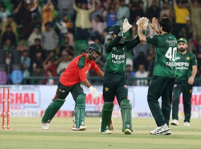 pakistan beat bangladesh by 57 runs in second t20i to win series pakistan beat bangladesh by 57 runs in second t20i to win series