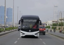 electric bus service launched in mianwali electric bus service launched in mianwali