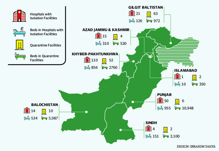 pakistan map