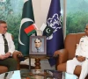 chief of the naval staff admiral naveed ashraf meets belarusian chief of the general staff and first deputy defence minister major general pavel muraveiko at the naval headquarters in islamabad photo ispr