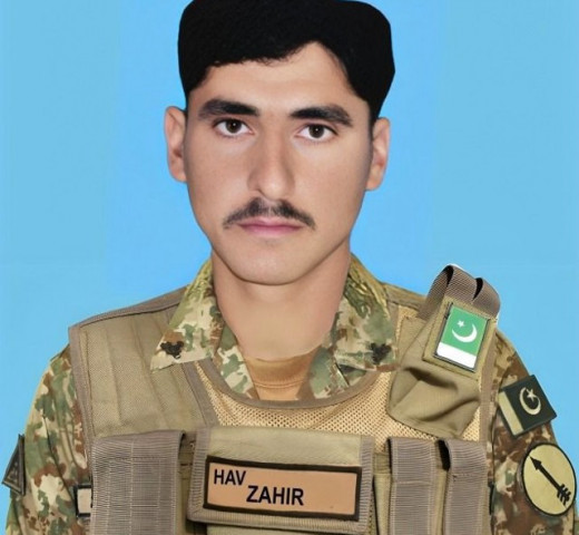 41 year old havildar muhammad zahir having fought gallantly embraced martyrdom during intense exchange of fire with the terrorists in north waziristan on january 8 2024 photo ispr 41 year old havildar muhammad zahir having fought gallantly embraced martyrdom during intense exchange of fire with the terrorists in north waziristan on january 8 2024 photo ispr