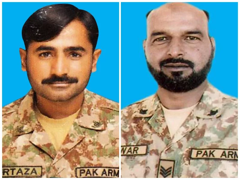 two soldiers martyred in exchange of fire with terrorists in bannu two soldiers martyred in exchange of fire with terrorists in bannu