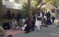 pti restarts k p house protest after reviewing imran s health report pti restarts k p house protest after reviewing imran s health report