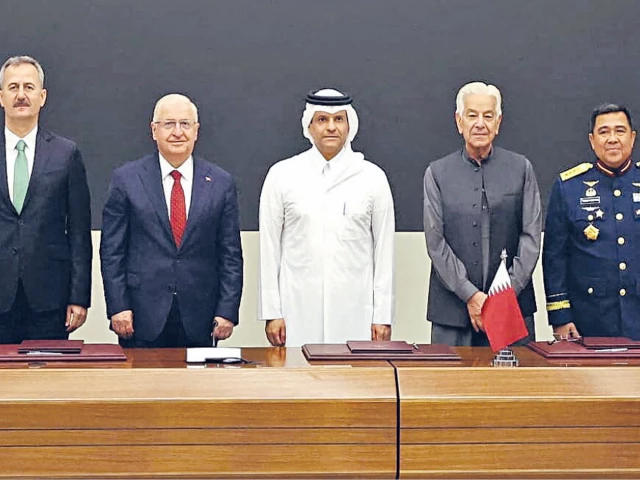 signs badr mou with turkey qatar indonesia new framework seeks joint defence production arrangement leave signs badr mou with turkey qatar indonesia new framework seeks joint defence production arrangement leave
